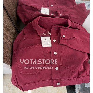 Áo khoác jeans dáng lửng - KB21