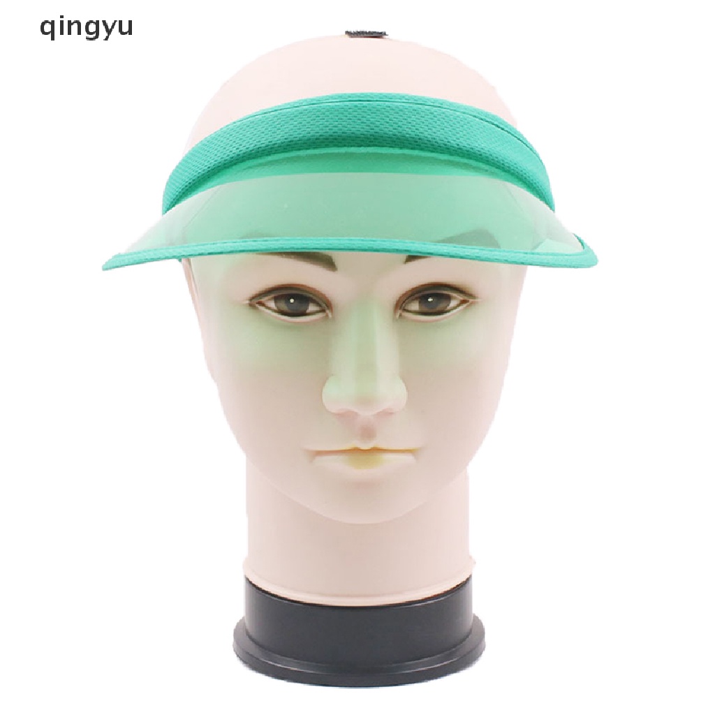 Mũ Lưỡi Trai Thể Thao Bằng Nhựa PVC Trong Suốt Chống Tia UV Mùa Hè Cho Nam Và Nữ