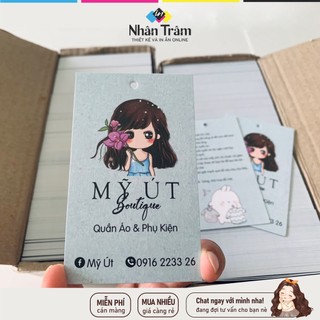 TAG MAC giấy in theo yêu cầu