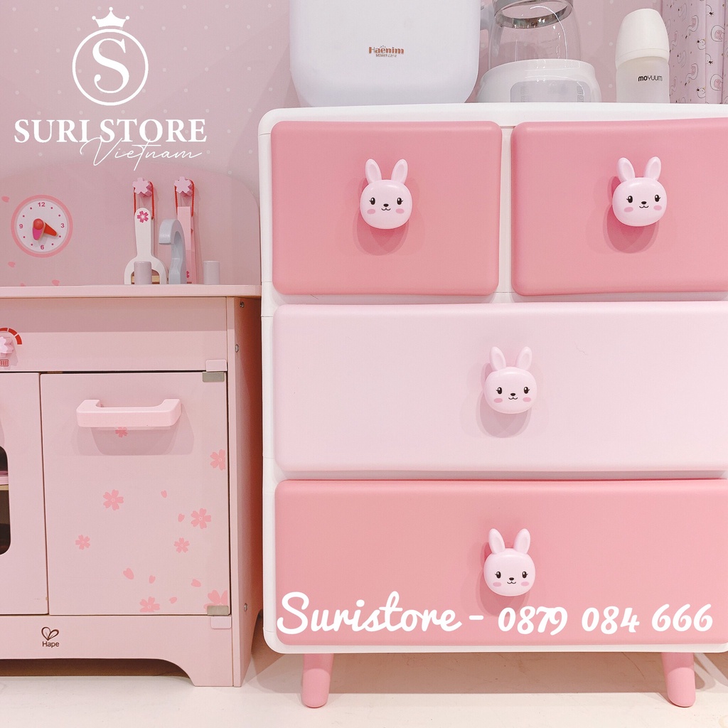 Tủ ngăn kéo holla hồng mới