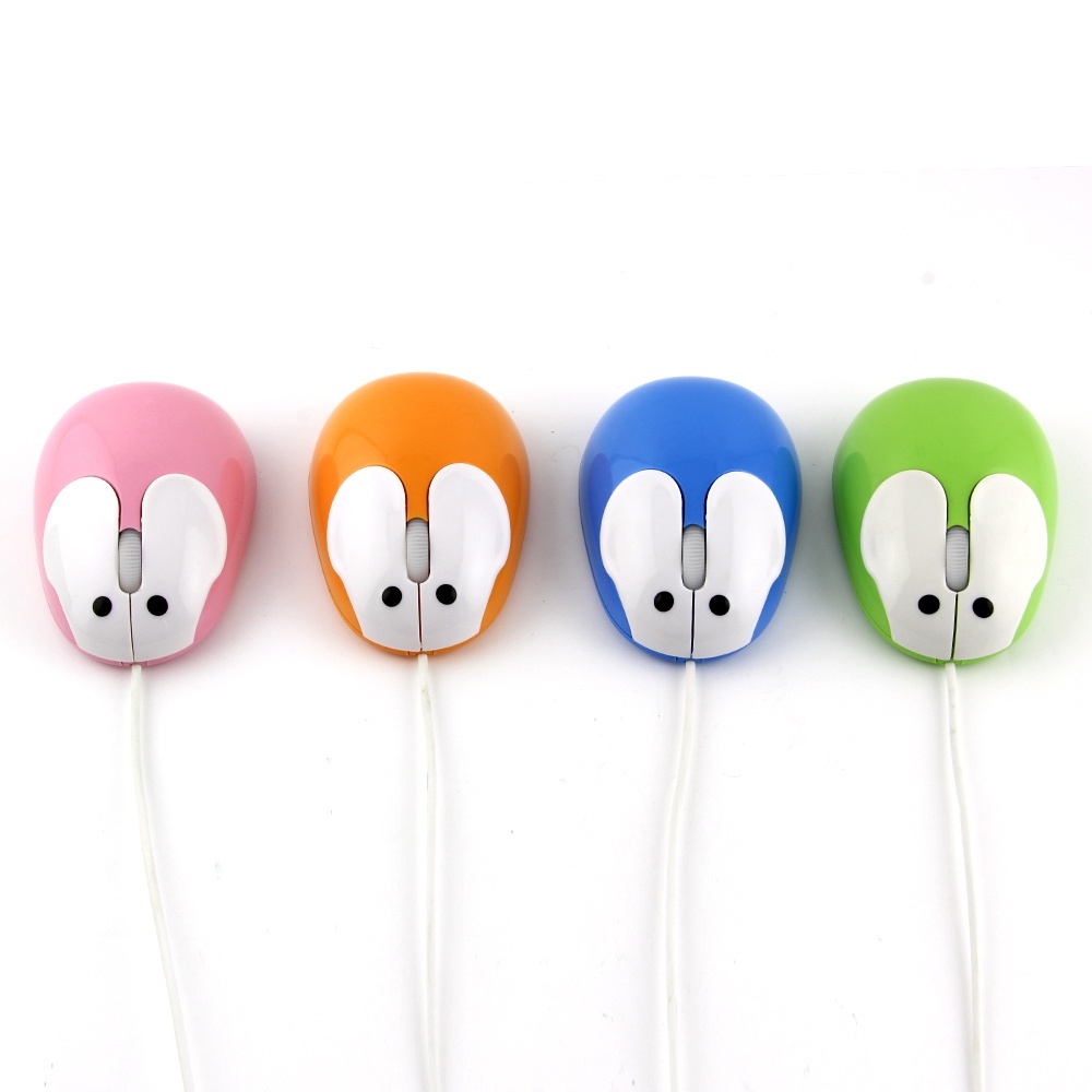 Chuột Máy Tính Dây USB Mini 15 Kiểu Hình Động Vật Hoạt Hình Có Dây Làm Quà Tặng Cho Bé Gái / PC