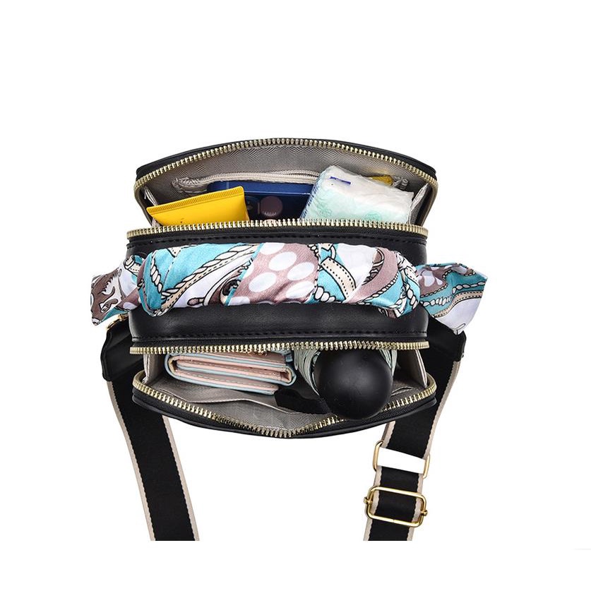 Túi Đeo Chéo Vuông Nhỏ Chuwanglin Chất Lượng Cao Cho Nữ