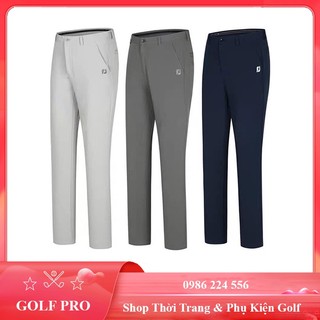 Quần đánh golf nam dài và macaw sang chảnh thời trang thể thao QD005