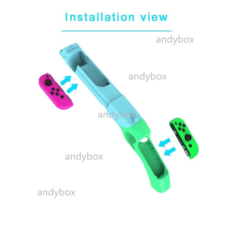 Tay Cầm Điều Khiển Chơi Game Bắn Súng Cho Nintendo Switch