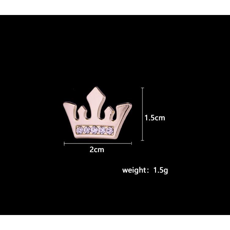 Ghim EFAN cài áo hình vương miện nhỏ xinh thời trang Hàn Quốc