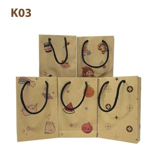 Combo 10 cái Túi giấy K03 (Hình ngẫu nhiên)