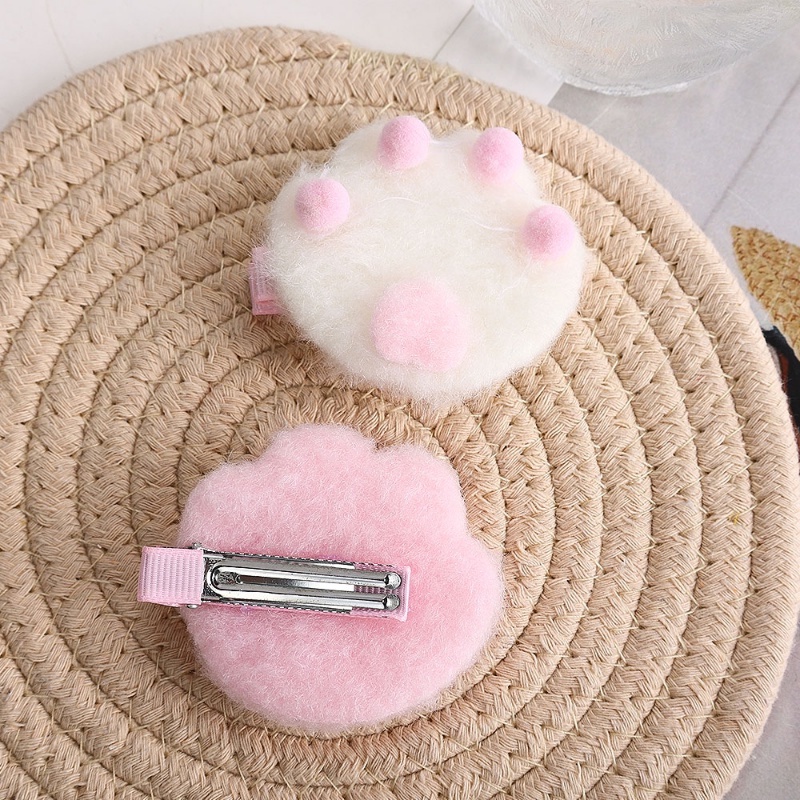 1 Cặp Kẹp Tóc Tai Thỏ / Mèo Hoạt Hình Dễ Thương Cá Tính Dành Cho Bé Gái