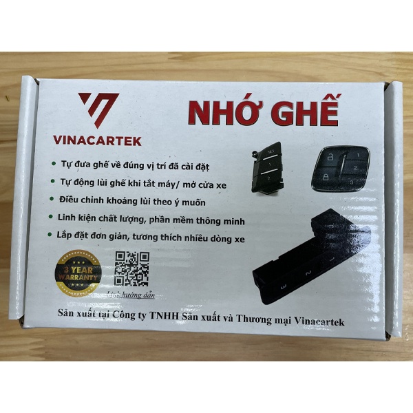 Bộ nhớ ghế điện oto, nhớ vị trí ghế lái oto - BH 36T