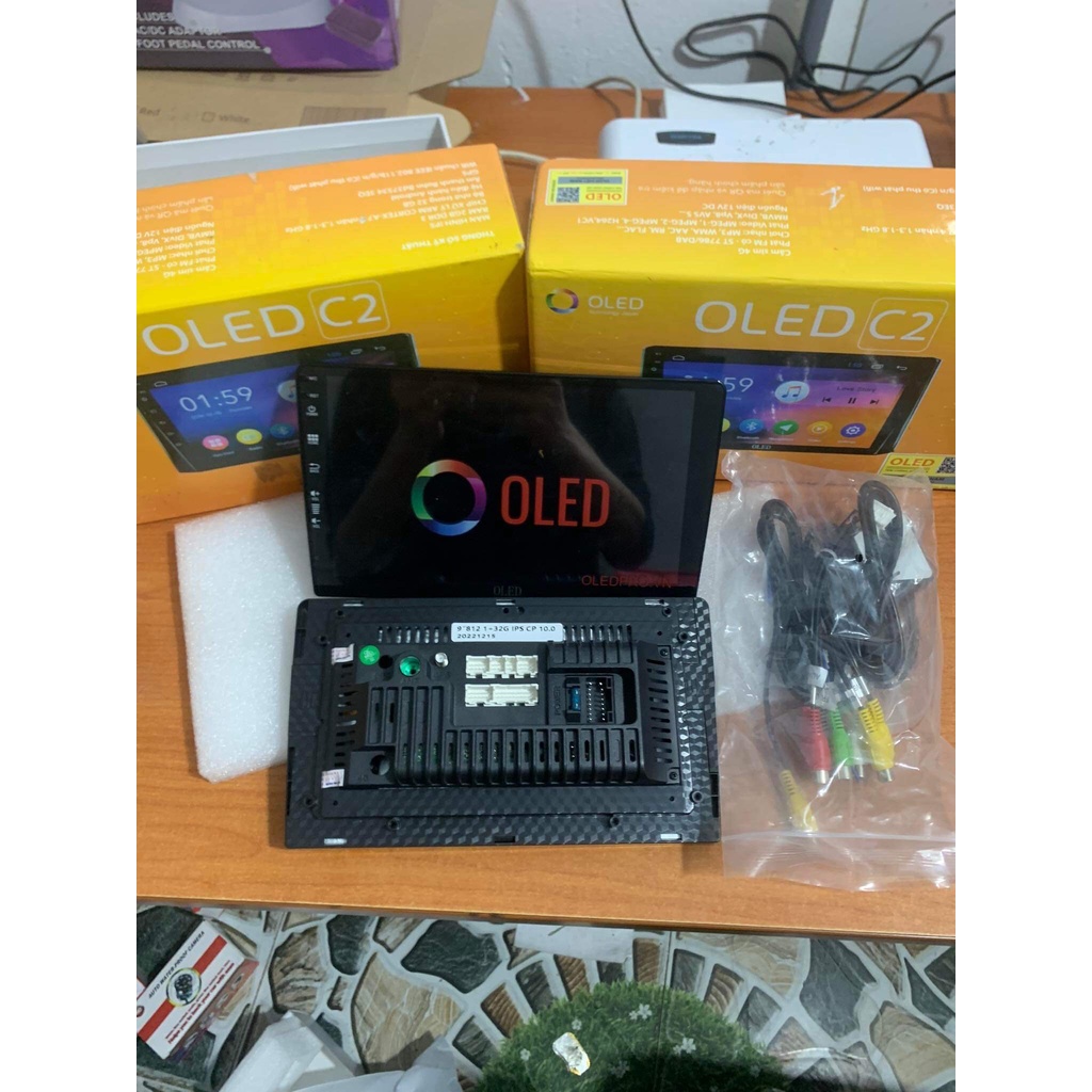 Màn Hình DVD Android Ô Tô OLED C2 WIFI Ram 1gb 9icnh 16gb Chính Hãng Bảo Hành 1 Năm