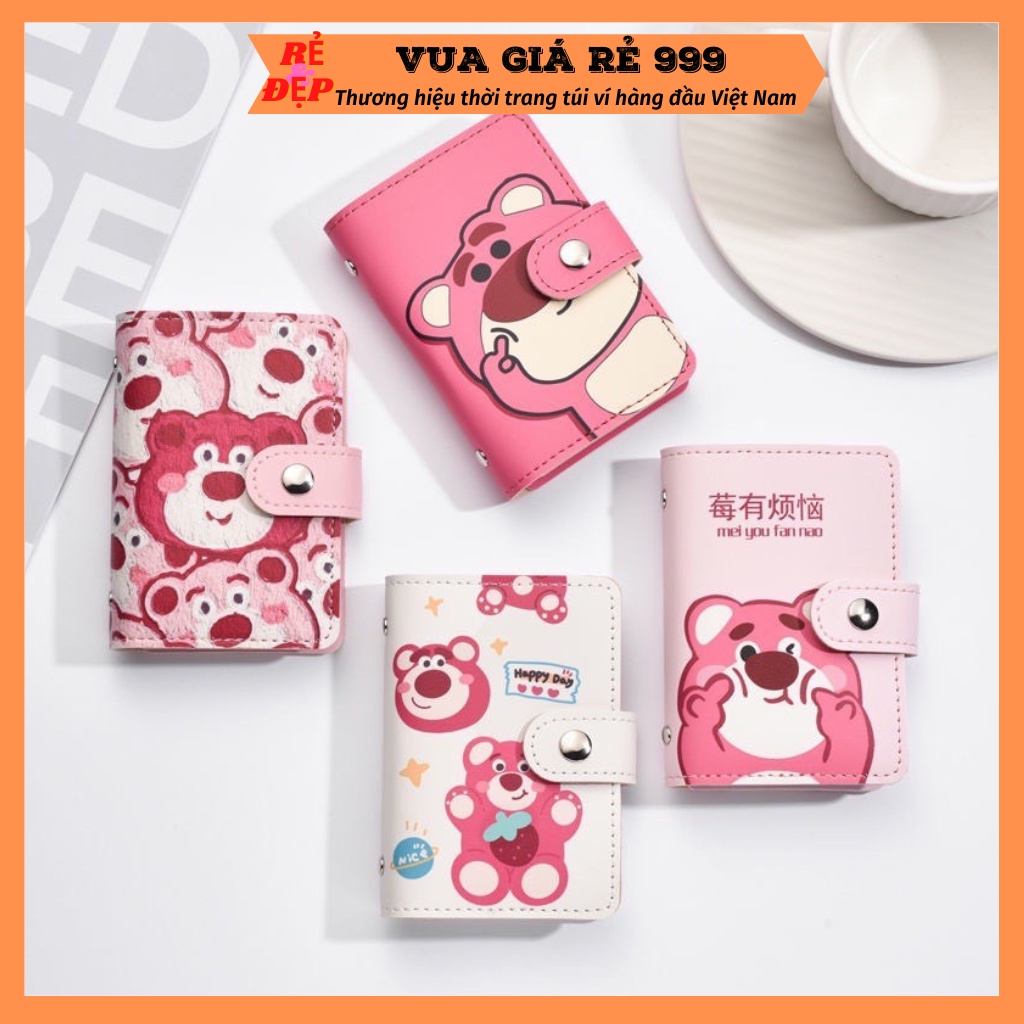 Ví nữ đựng thẻ ngắn mini cute cầm tay nhiều ngăn giá rẻ nhỏ gọn bỏ túi thời trang hàn quốc VN500