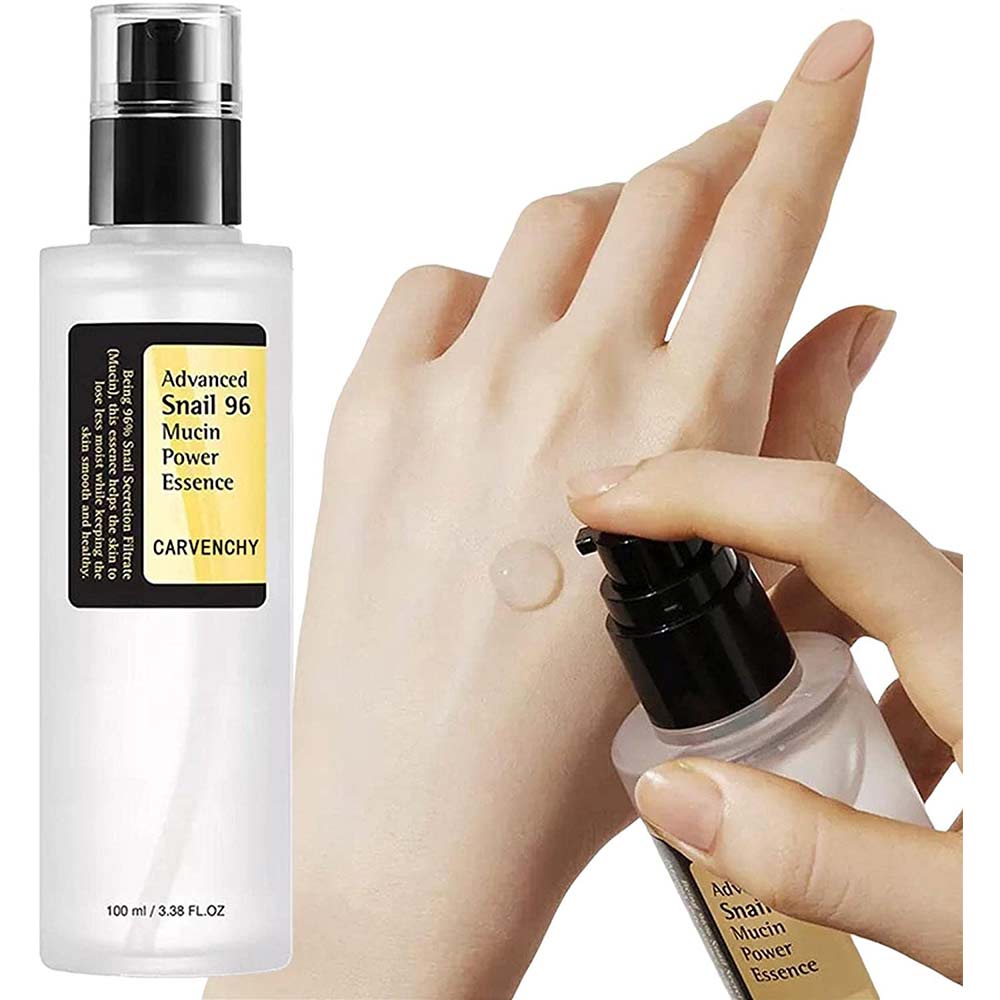 Advanced Snail 96 Mucin Power Essence 100ml, Snail Secretion Filtrate 96.3%, for Anti-aging & Nourishing, Wrinkle Improvement
