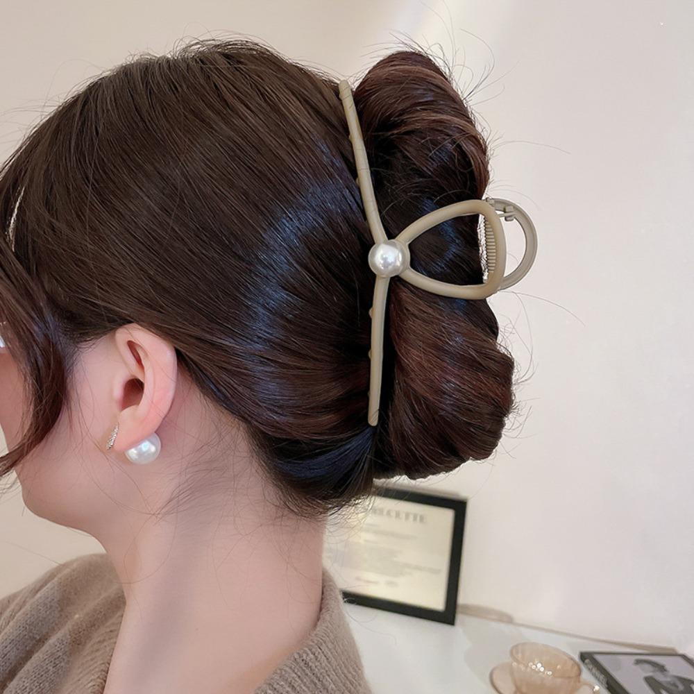 Kẹp Tóc Càng Cua Bản Rộng Co Giãn Cổ Điển Ngọt Ngào Cho Nữ