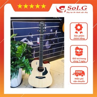 Đàn Guitar Acoustic Rosen R135 màu Vàng Chính hãng