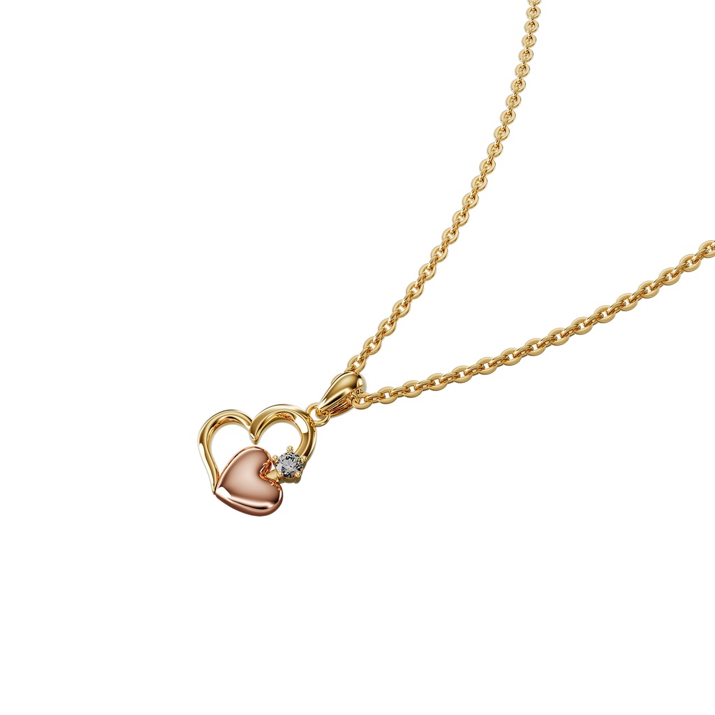 Mặt Dây Chuyền Vàng 14k Heart's Desire MDMAMD664 Huy Thanh Jewelry