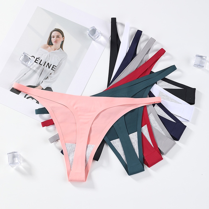 Quần Lót Nữ Lọt Khe Su Trơn Dây Mảnh Cao Cấp Lk04 - Her Sleepwear