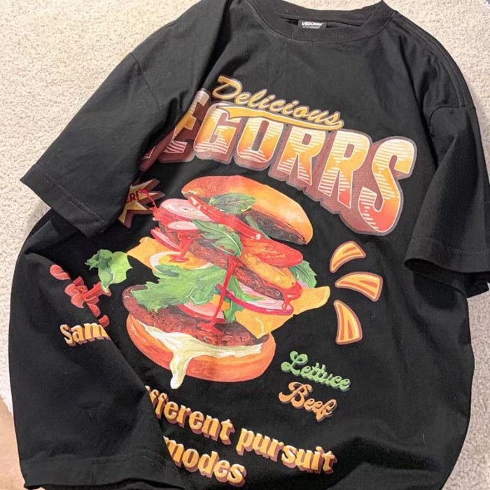 NRVP Áo thun 100% cotton tay ngắn plus size cho nam và nữ