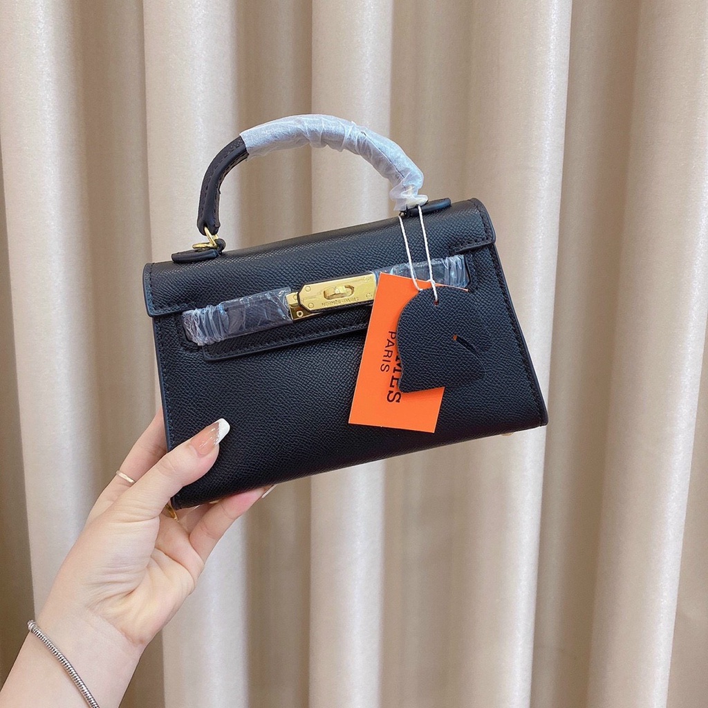 Túi HM Khóa Vàng Da Mềm Túi Xách Nữ Thời Trang Hàng Loại 1 Siêu Xinh Audrey_tuistore