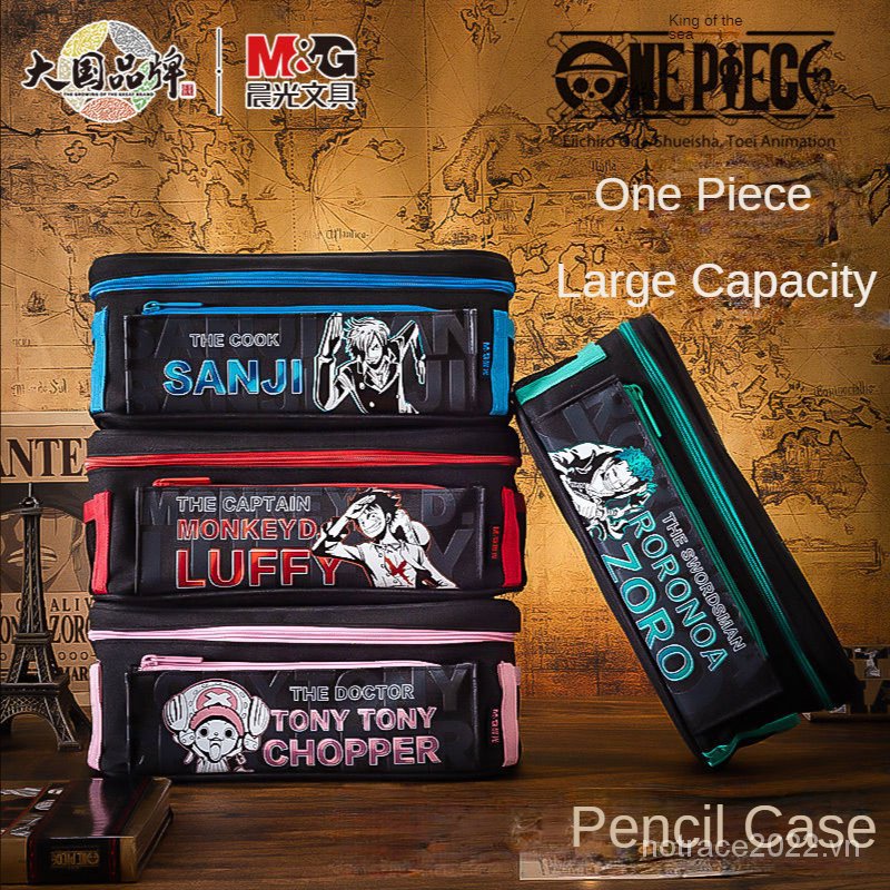 ★One Piece★Chenguang Hộp Đựng Bút Chì Sức Chứa Lớn Nhiều Lớp Dành Cho Học Sinh Tiểu Học Nam Nữ