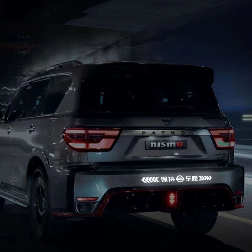 Miếng Dán logo Phản Quang laser Nhiều Màu Sắc Cảnh Báo Giữ Khoảng Cách Giữ Khoảng Cách Cho Xe Hơi