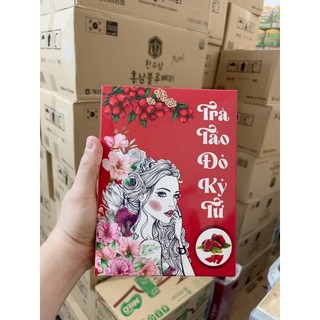 Trà Táo đỏ kỷ tử đường nâu