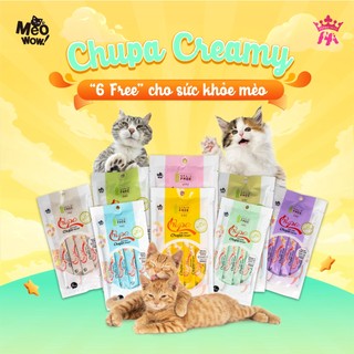 súp chupa creamy dinh dưỡng cho mèo (súp hàng đầu Hàn Quốc)