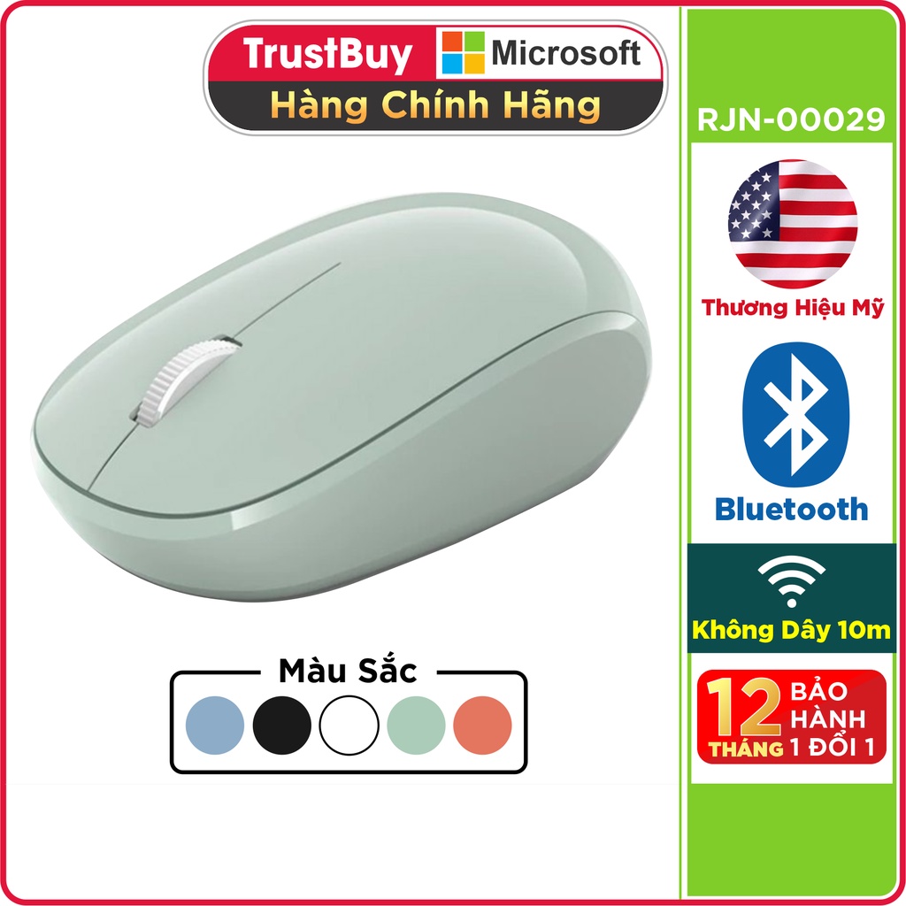 Chuột Không Dây Bluetooth Microsoft Mouse - Hàng Chính Hãng