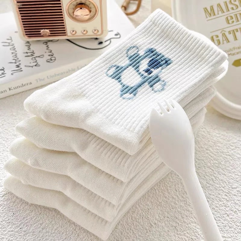 Tất cao cổ, vớ Gấu Dâu Xanh Lotso đáng yêu-M088