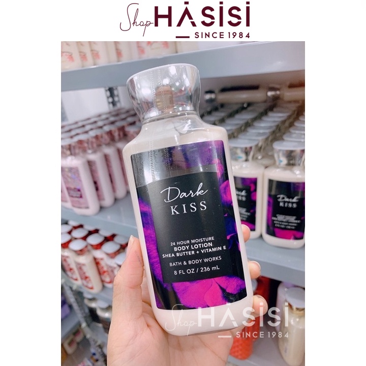 SỮA DƯỠNG THỂ BATH & BODY WORKS - Dark Kiss Shea & Vitamin E Body Lotion 236ml