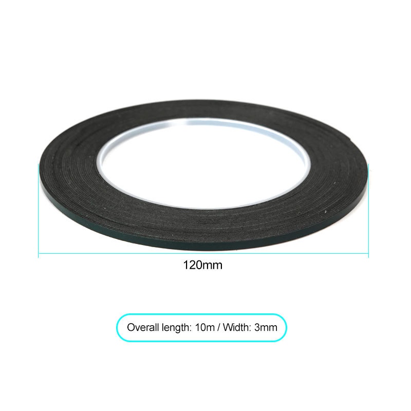 Băng Keo Xốp Hai Mặt Rộng 3mm Dài 10M Chống Thấm Nước Dùng Sửa Chữa Màn Hình LCD / Điện Thoại Thông Minh 3M VHB