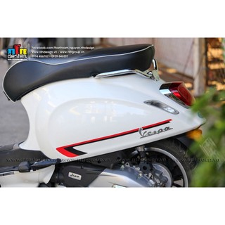 Tem Vespa Sprint  (Trắng)