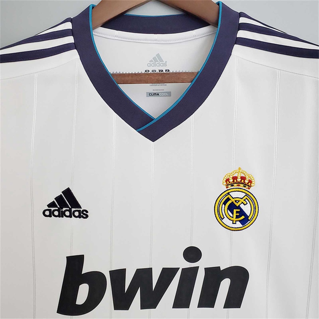 Áo Bóng Đá Đội Nhà Real Madrid Kiểu Retro 12-13 Cá Tính