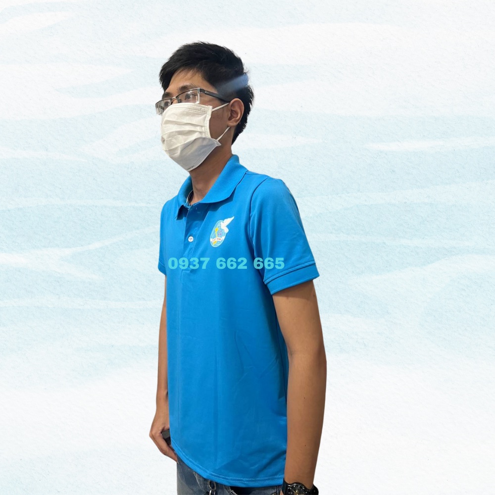 Áo Thun Đoàn Thanh Niên Logo In Đẹp Không Tróc - Vải Cá Sấu Cao Cấp Co Giãn 4 Chiều (Hình thật)