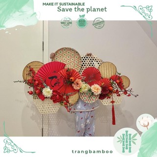 Phụ kiện TRE trang trí Tết