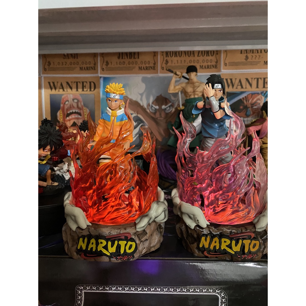 Mô Hình Naruto x sasuke thời thơ ấu có led có hiểu ứng Mô Hình Naruto giá rẻ