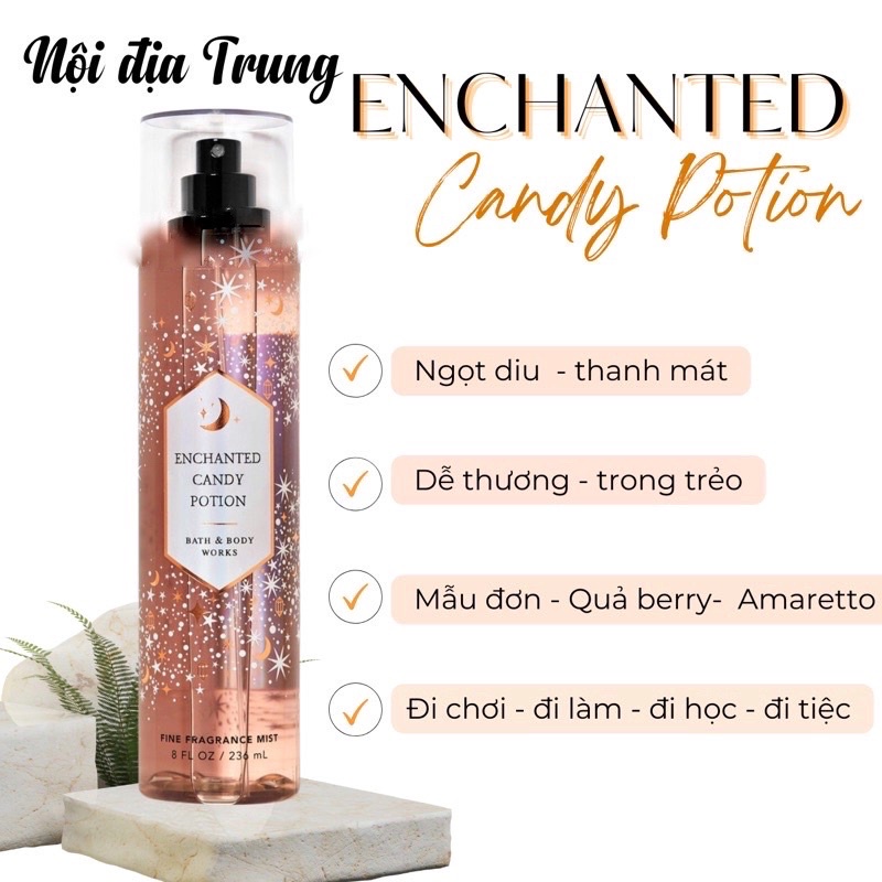 Xịt thơm bodymist nước hoa nội địa Trung 236ml