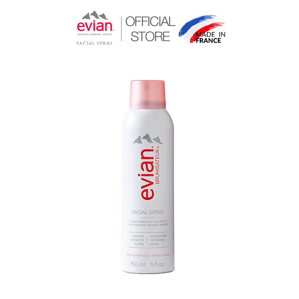 Xịt khoáng cấp ẩm và làm dịu da evian® Facial Spray 150ml