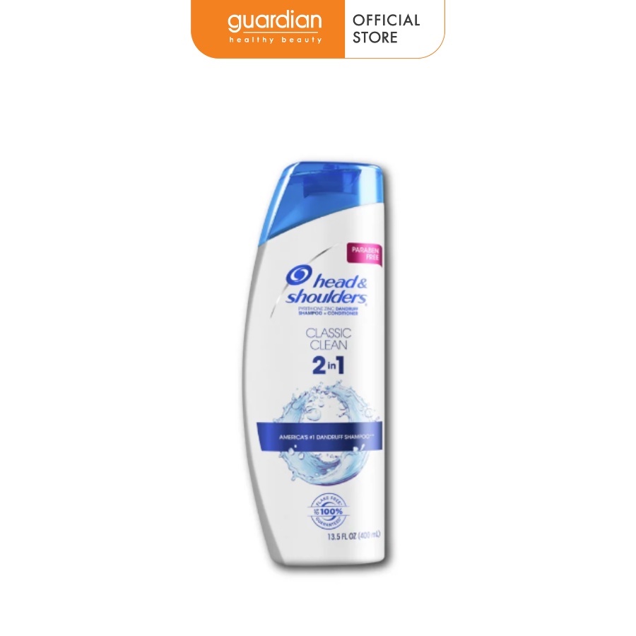 Dầu Gội Và Xả Làm Sạch Gàu Classic Clean 2in1 Head & Shoulders 400ml