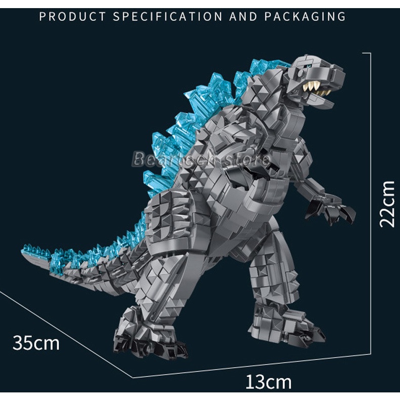 Đồ Chơi Lắp Ráp Lego Nhân Vật Godzilla King Kong Dành Cho Bé Trai