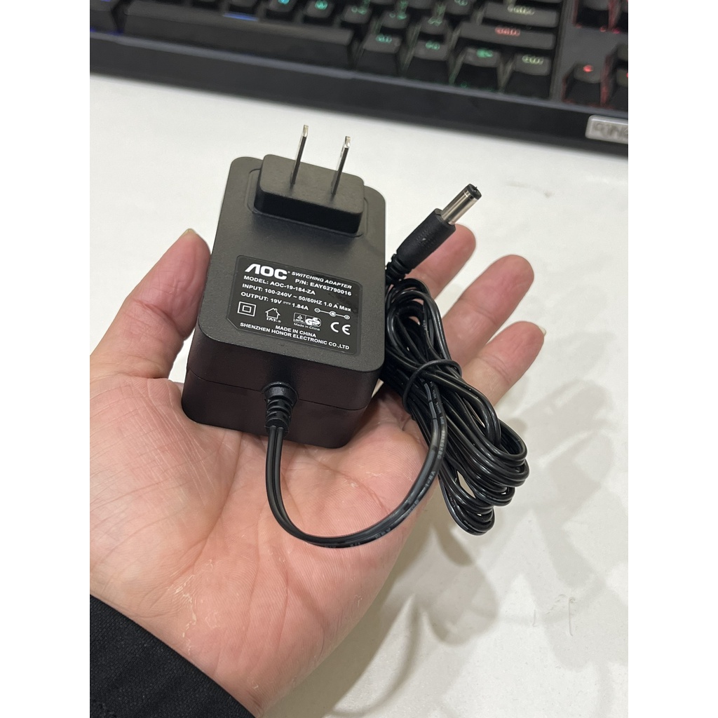 cục nguồn 19v 1.84a cho màn hình aoc