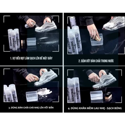 Bộ Vệ Sinh Làm Sạch Giày Sneaker Chuyên Sâu SNEAK3R S01