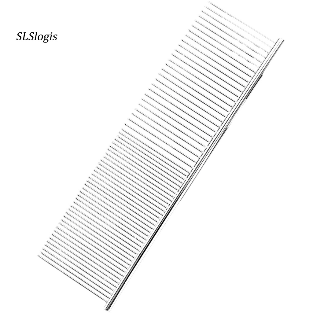 Lược Chải Lông Thú Cưng Bằng Thép Không Gỉ 19cm