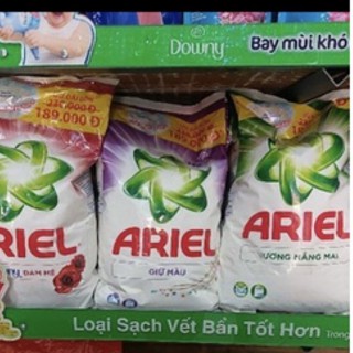 Bột giặt Ariel  5,kg/ 2.7kg( đủ màu)