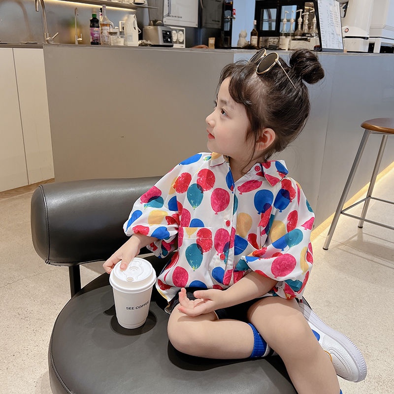 Áo Sơ Mi Tay Phồng Ngắn Thoải Mái Phong Cách Phương Tây Thời Trang Mùa Hè Cho Nữ