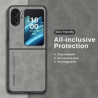 Ốp Điện Thoại Da PU Chống Sốc Bảo Vệ Camera Cho Oppo Find N2 Flip 5G Opo Orro Find N2