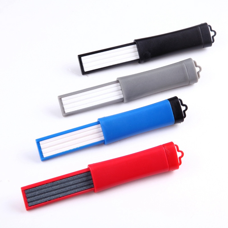 Dụng Cụ Mài Lưỡi Câu Cá Đầu Tròn Hình Nón Màu Đen Dễ Sử Dụng