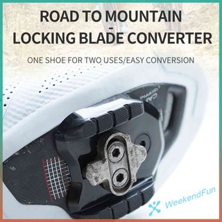 WE★ Cycling Cleat Lock Conversion Base Accessories Bike Cleat Pedal Converter AU