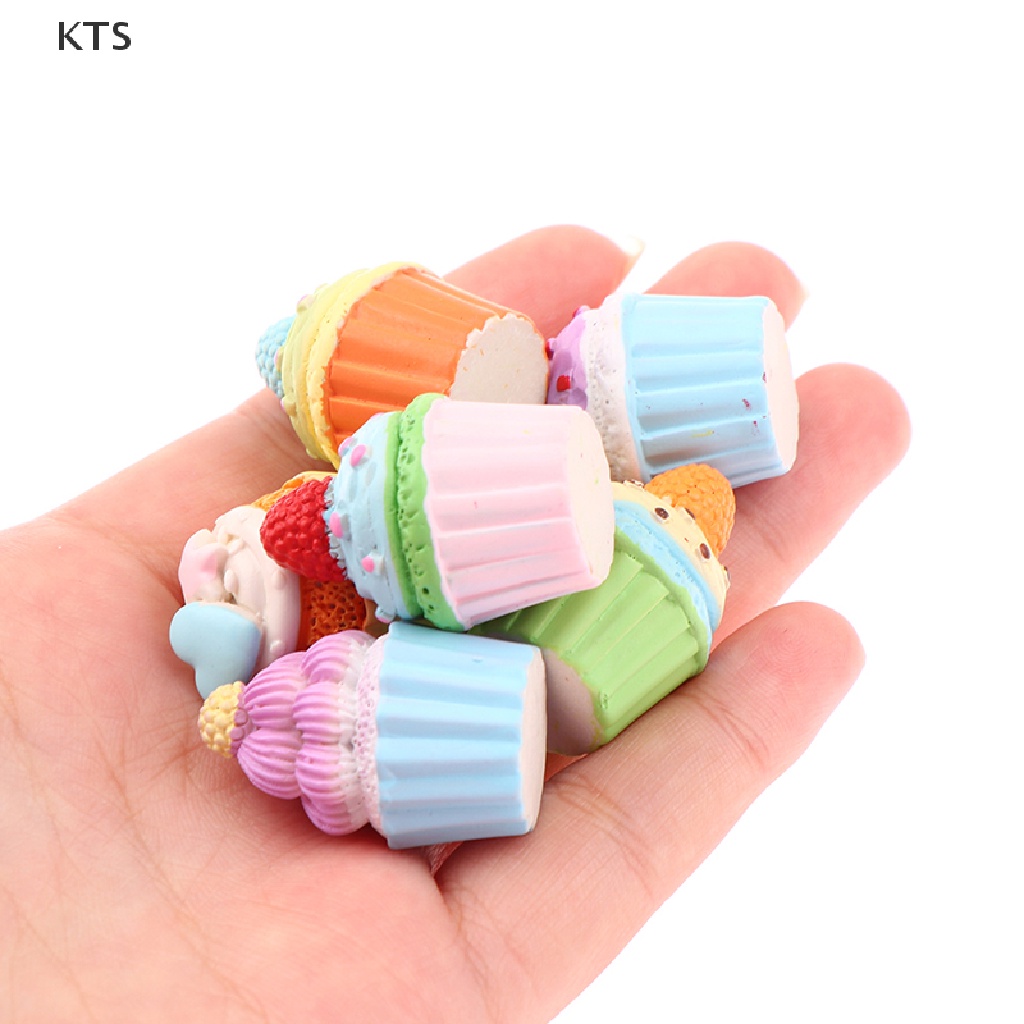 1 Mô Hình Ly Bánh Cupcake Mini Trang Trí Đáng Yêu
