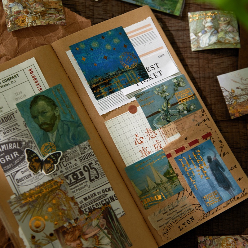 Miếng Dán Trang Trí Thủ Công Phong Cách Dreamland Cổ Điển