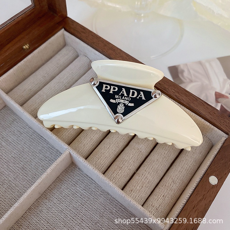 Kẹp Tóc Màu Đen Thời Trang Hè Cao Cấp Cho Nữ