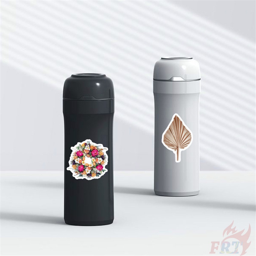 ❉ Miếng Dán Trang Trí Hình Hoa Phong Cách Vintage ❉ Bộ 40 Hình Dán Chống Thấm Nước Dùng Trang Trí Sổ Tay DIY